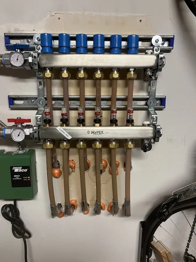 Plumber performing Leak Detection at a residential property in Riverton